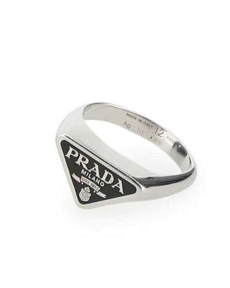 prada logo ring|prada ring women's.